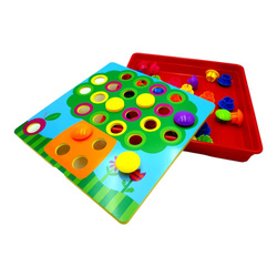 GUZIKI MOZAIKA UKŁADANKA GUZICZKOWA DLA MALUSZKA