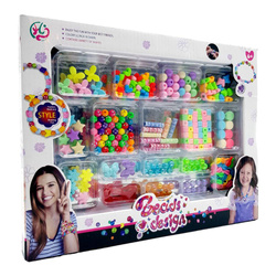 Zestaw koralików do robienia biżuterii KORALIKI XL