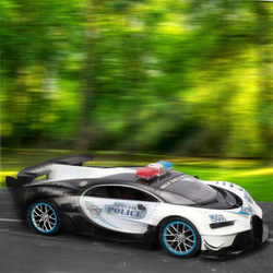 AUTO POLICYJNE NA RADIO PILOT ZABAWKA POLICJA STEROWANY Z PILOTEM PREZENT