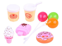 Urocza Lalka BOBAS KOŃ KONIK NA BIEGUNACH zestaw grzechotki z zabawkami