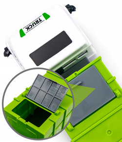 ŚMIECIARKA ZDALNIE STEROWANA DUZE AUTO NA PILOT ZABAWKA PREZENT DLA DZIECI