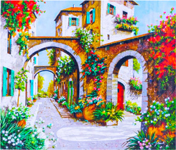 Malowanie po numerach Obraz olejny krosno dzieci