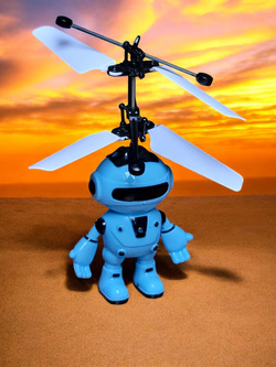 ROBOT LATAJĄCY NAD DŁONIĄ ZABAWKA DLA DZIECI + KABEL USB UFO STEROWANA RĘKĄ