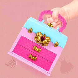 ZESTAW KUFEREK DO MALOWANIA MAKIJAŻU I PAZNOKCI DLA DZIECI KOSMETYKI W