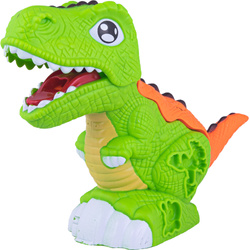 DINOZAUR zestaw MASA PLASTYCZNA WYCISKARKA +WULKAN