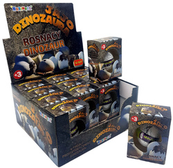 JAJO DINOZAURA ROSNĄCY WYKLUWAJĄCY Z JAJKA JAJKO