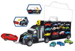 OGROMNY TIR LAWETA CIĘŻARÓWKA Z WYRZUTNIĄ 12 AUT