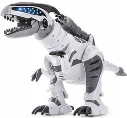 ROBOT T-REX DINOZAUR STEROWANY ZABAWKA DLA DZIECI NA PILOT Z PROGRAMOWANIEM