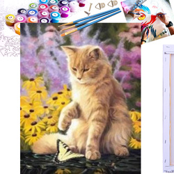 Obraz do MALOWANIE PO NUMERACH Na Krośnie Prezent