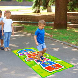 GRA W KLASY DUZA MATA DLA DZIECI DO SKAKANIA KULTOWA ZABAWA ZRĘCZNOŚCIOWA