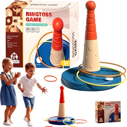 GRA SPORTOWA RINGO SERSO RZUCANIE OBRĘCZAMI DO CELU ZABAWKA NA PLAŻE OGROD