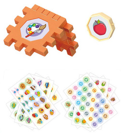 TOR KULKOWY wafle KLOCKI KONSTRUKCYJNE UKŁADANKA kulki Marble