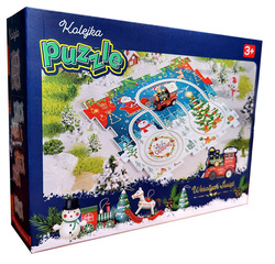 KOLEJKA CIUCHCIA OZDOBA ŚWIATECZNA ZABAWKA NA PREZENT I ŚWIĘTA DLA DZIECI