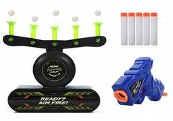 GRA STRZELANIE DO CELU DLA DZIECI PISTOLET KULKI