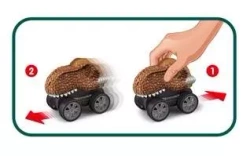 Duża Laweta Tir z Napędem Walizka Auta Dinozaury