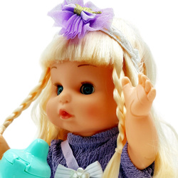 LALKA SIKAJĄCA bobas Mówi Płacze MATA NOCNIK +10el