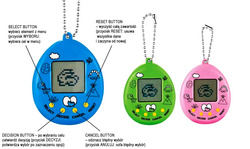 GRA WYCHODUJ SWOJE ELEKTRONICZNE ZWIERZĄTKO WIRTUALNE ZABAWKA