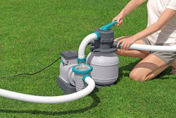 POMPA PIASKOWA FILTRUJĄCA DO BASENÓW 6056L/h BESTWAY 58497 + ZŁĄCZKI, WĘŻE