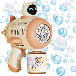 PISTOLET DO ROBIENIA BANIEK NA BAŃKI AUTOMAT MASZYNA BATERIE AA LED Z PŁYN