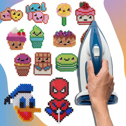 KORALIKI DO PRASOWANIA PRASOWANKA KUFEREK ZESTAW 6000 ELEMENTÓW DLA DZIECI