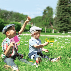 ROZOWY Pistolet JEDNOROZEC do Robienia Baniek NA BAŃKI MYDLANE AUTOMAT PŁYN