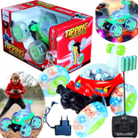 AUTO TWISTER SAMOCHÓD ZDALNIE STEROWANY NA PILOT DLA DZIECI AKROBATA LED XL