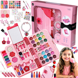 KUFEREK ZESTAW BOOK DO MAKIJAŻU I PAZNOKCI NA PREZENT KOSMETYKI DLA DZIECKA