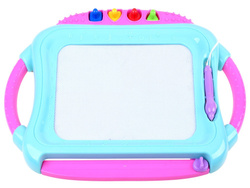 Tablica kolorowy znikopis + pieczątki TA0089