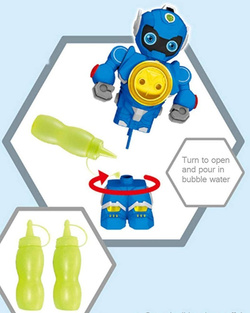 APARAT DO BANIEK ROBOT wyrzutnia AUTOMAT + 2x PŁYN