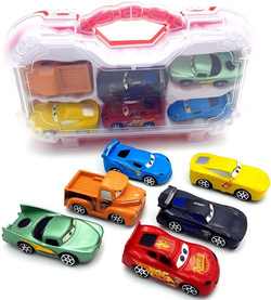 AUTA z napędem W WALIZCE GARAŻ WALIZKA Autka cars NAPĘD zestaw na prezent