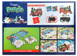 KOLEJKA CIUCHCIA OZDOBA ŚWIATECZNA ZABAWKA NA PREZENT I ŚWIĘTA DLA DZIECI