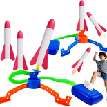 WYRZUTNIA rakiet piankowych na powietrze z POMPKA ZESTAW Zabawka DLA DZIECI