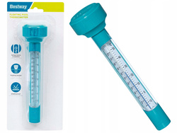Pływający TERMOMETR BASENOWY 2 skale BESTWAY termometr do basenu wody 58072