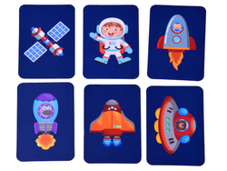 Układanka Puzzle magnetyczne Kosmos Ufo 50e ZA4407