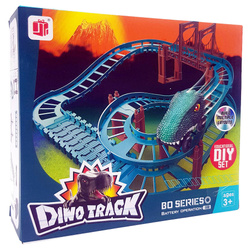 Tor Wyścigowy Dinozaur Dino Park ZESTAW autko