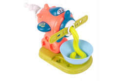 MASA PLASTYCZNA CIASTO WYCISKARKA DO ZABAWY SAMOLOT JETT 4 KUBECZKI Z MASĄ