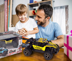 SAMOCHÓD ZDALNIE STEROWANY WYŚCIGOWY AUTO HUMMER MAD 15km/h DLA DZIECI