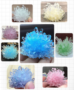 Hodowla kryształów zestaw do hodowli w domu kryształy dla dzieci eksperymen