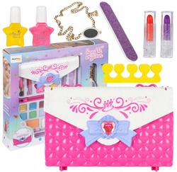 ZESTAW DO MALOWANIA MAKIJAŻU PAZNOKCI KOSMETYKI