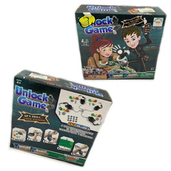 Złam kod Gra rodzinna Uwolnij się z kajdanek Escape Room KAJDANKI 3 poziomy