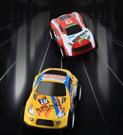 ZESTAW AUTEK z napędem W SKRZYNCE KUFERKU SAMOCHODÓW AUT Metalowe RESORAKI