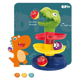 Zjeżdżalnia dla piłeczek kuleczkowa wieża z piłeczkami zabawka dla maluchów