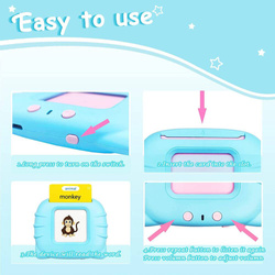 Czytnik kart angielskiego DO NAUKI języka dla dzieci Nauka SŁÓWEK ANGIELSKI