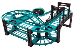 Tor Wyścigowy Dinozaur Dino Park ZESTAW autko