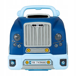 SILNIK CIĘŻARÓWKA ZABAWKA DO SKRĘCANIA I ROZKRĘCANIA MECHANIK Z LED DŹWIĘK