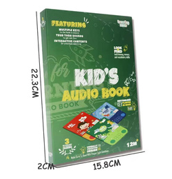 KSIĄŻKA Z dźwiękami Zwierzęta Z ZOO KSIĄŻECZKA DO NAUKI ANGIELSKIEGO NAUKA