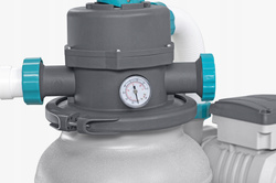 POMPA PIASKOWA FILTRUJĄCA DO BASENÓW 6056L/h BESTWAY 58497 + ZŁĄCZKI, WĘŻE