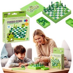 Szachy Dziecięce Żabki Gra Strategiczna Do Nauki Dzieci Gry W Szachy