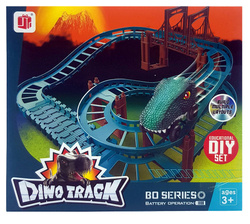 Tor Wyścigowy Dinozaur Dino Park ZESTAW autko