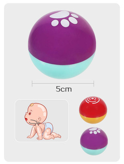 Wieża z piłeczkami zjeżdżalnia tor dla kulek zabawka kule grzechotki dzieci